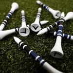 Callaway Heritage Golf Accessories Kit - Features a Premium Club Brush, valuables Pouch, tees and a Gold and Silver Metal Golf Ball Marker