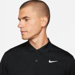 Nike Dri-FIT Victory Men's Long-Sleeve Golf Polo Shirt (as1, Alpha, l, Regular, Regular) Black/White
