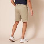 Amazon Essentials Men's Classic-Fit Stretch Golf Shorts (Available in Big & Tall), Khaki Brown, 33