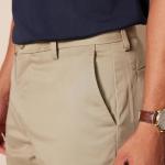 Amazon Essentials Men's Classic-Fit Stretch Golf Shorts (Available in Big & Tall), Khaki Brown, 33
