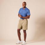 Amazon Essentials Men's Classic-Fit Stretch Golf Shorts (Available in Big & Tall), Khaki Brown, 33