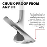 Performance Golf ONE Wedge | Accelerates The Club Through Any Lie | Solid Shots | No Chunking | Gets You On The Green in One Shot (56 Degrees, Right)