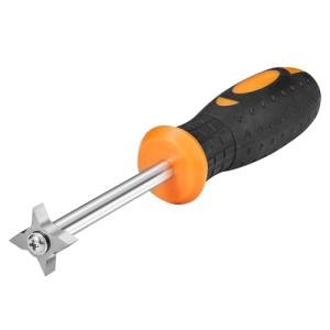 Sukiise Golf Club Groove Sharpener, Re-Grooving Tool and Cleaner for All Irons Pitching Sand Lob Gap and Approach Wedges, Generate Optimal Backspin, Groove Repair Tool, Tungsten Carbide Head