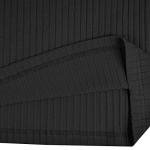 Gnvviwl Men's Muscle V Neck Polo Shirts Slim Fit Long Sleeve Cotton Golf T-Shirts Ribbed Knit Soft Tees Z-Black