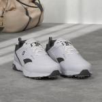 FootJoy Men's Sneaker Golf Shoes, White/Black, 10.5 Wide