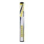 SuperStroke NCAA Golf Putter Grip, University of Michigan (Mid Slim 2.0) | Cross-Traction Surface Texture and Oversized Profile | Even Grip Pressure for a More Consistent Stroke | Non-Slip Grip