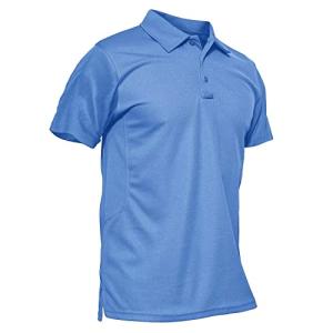 MAGCOMSEN Mens Short Sleeve Golf T Shirts for Men Quick Dry Summer Shirts Golf Polo Shirts for Men Golf Polo Shirts Casual Shirts Work Shirts