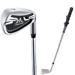 MAZEL Short 7 Iron Golf Club for Kids Boys & Girls Aged 6-9 Years - Junior Practice Golf Iron,24.5 Inch (Black)
