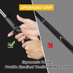 MAZEL Short 7 Iron Golf Club for Kids Boys & Girls Aged 6-9 Years - Junior Practice Golf Iron,24.5 Inch (Black)