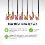 BombTech Golf 4.0 Iron Set - Volcano Torched (Regular)