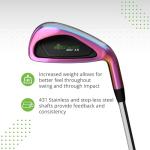 BombTech Golf 4.0 Iron Set - Volcano Torched (Regular)