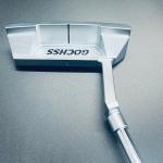 GOCHSS H043-PT 35-Inch Right-Handed CNC High-Forgiveness Soft Iron Straight-Bar Putter — Unisex Competition Golf Putter with Stainless Steel Shaft, PU 2.0 Grip & Magnetic Head Cover (Silve)