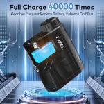 Precision Pro Golf Rangefinder with Slope On/Off,1200 Yards Laser Range Finder,±1 Yard Accuracy,Pin-Lock Technology,Tournament Legal,7X Magnification,Fast Focus,Waterproof,Premium Carry Case,Light