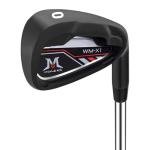 MAZEL WM-X1/2 Individual Men Golf Club Irons 1,2,3,4,5,6,7,8,9,Pitching Wedge,Approach Wedge,Sand Wedge with Graphite/Steel Shafts for Right Handed (2022 Model, Steel, Black, 0 Iron, Stiff, Right)
