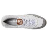 New Balance Men's 997 SL Golf Shoe, 10.5 D, White/Grey