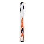 SuperStroke NFL Golf Putter Grip, Denver Broncos (Mid Slim™ 2.0) | Cross-Traction Surface Texture and Oversized Profile | Even Grip Pressure for a More Consistent Stroke | Non-Slip Grip, Orange/Navy (TS040149)