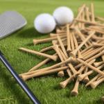 FINGER TEN Bamboo Golf Tees Wood 2 3/4 3 1/4 Inch Wooden Tee Color Bulk 250/500/1000/2000 Count for Men Women Kids (Natural, 1000 Count(3 1/4 Inch))