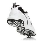 FootJoy Men's Sneaker Golf Shoes, White/Black, 11