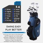 PGF Labs Women's Gold TP BG-77 Complete Golf Club Package Set [14-Pieces][Flex: Regular] [Hand: Right] [Length: Standard]