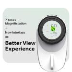 Gogogo Sport Vpro GS24 Golf & Hunting Laser Rangefinder, 7X Magnification, 1200 Yard Distance Measuring Range Finder with High-Precision Flag Pole Locking Vibration Function Slope Mode Continuous Scan