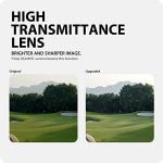 Gogogo Sport Vpro GS24 Golf & Hunting Laser Rangefinder, 7X Magnification, 1200 Yard Distance Measuring Range Finder with High-Precision Flag Pole Locking Vibration Function Slope Mode Continuous Scan