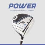 Precise M3 Men's Complete Golf Club Set, Includes Driver, Fairway, Hybrid, 6-PW, Putter, Stand Bag, 3 H/C's, Men’s Golf Clubs Full Set Right Handed, Regular, Petite or Tall Size