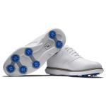 FootJoy Men's Traditions Golf Shoe, White/White, 11