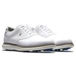 FootJoy Men's Traditions Golf Shoe, White/White, 11