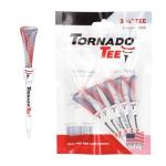 Tornado Tee Red White & Blue High Performance Golf Tee