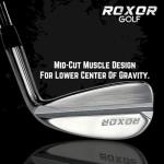 Roxor Golf RXR - Golf Full Iron Sets for Men - Regular Flex - 4,5,6,7,8,9 Pitching Wedge - Right Handed - Steel Shaft - New Superior Golf Club Iron Set Blades - Standard Length