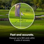 Nikon COOLSHOT 20i GIII Golf Rangefinder | Rainproof Laser rangefinder with Slope, Locked On Quake and 5 Year Warranty | Official Nikon USA Model