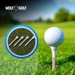 Personalized Golf Tees - Custom Golf Tees - Choose Font and Color - Golf Tee Gift Set - Choose from Sets of 50, 100 or 200 Golf Tees in Bulk