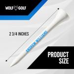 Personalized Golf Tees - Custom Golf Tees - Choose Font and Color - Golf Tee Gift Set - Choose from Sets of 50, 100 or 200 Golf Tees in Bulk