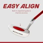 Excellent Right Handed Junior Golf Club Set for Age 6 to 8 (Height 3'8" to 4'4") Set Includes: Driver (15"), Hybrid Wood (22), 2 Irons, Putter, Bonus Stand Bag & 2 Headcovers