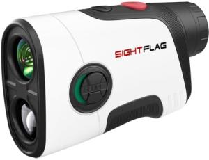 SIGHTFLAG GF2 Golf Rangefinder with Slope, 1300 Yards Laser Range Finder, 7.5X Magnification, Flag Pole Locking Vibration 0.3 Yard Accuracy Rechargeable Magnetic Golf Accessories Gift for Men Women