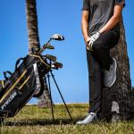 Precise M8 Men’s 17-Piece Golf Set – Driver, Woods, Hybrids, Irons (6-SW), Putter, Stand Bag, 4 Headcovers and Rainhood – K-G Lite Kevlar Shafts - Right Hand Tall Size