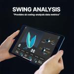 PHIGOLF Golf Simulator with Swing Stick for Indoor & Outdoor Use, Golf Swing Trainer with Upgraded Motion Sensor & 3D Swing Analysis, Compatible with E6 Connect APP, Works on Smart Devices