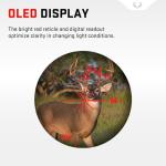 TenPoint Align 1000 Illuminated Reticle Rangefinder - One-Yard Accuracy with Angle Compensation - 6X Magnification - OLED Display