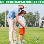 Wettarn 10 Pcs Golf Putters Bulk Two Way Putter Mini Golf Putter for Men Women Right or Left Handed Golfers Junior Golf Putter for Adults(Colorful)