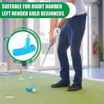 Wettarn 10 Pcs Golf Putters Bulk Two Way Putter Mini Golf Putter for Men Women Right or Left Handed Golfers Junior Golf Putter for Adults(Colorful)