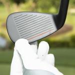 PGM Golf Clubs Irons Set (5, 6, 7, 8, 9, PW,) with Graphite Shafts for Right-Handed Golfers, CNC-Milled deep Grooves and alow Center of Gravity