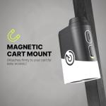 Precision Pro NX9 Golf Rangefinder with Slope Switch- Laser Range Finder Golfing Accessory - Cart Magnet, Slope, 6X, Flag Lock w Pulse, 900+ Yard Range Laser Golf Range Finder