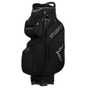 UNIHIMAL Golf Cart Bag, 15 Way Organizer Divider Top with Handles and Rain Cover