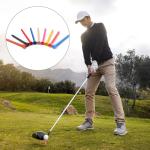 Caeuiciw 500 Pieces Color Golf Tees Wood Golf Tees Bulk 3-1/4 Inch Unbreakable Long Colored Tall Golfs Tee for Men Women Kids Balls Game