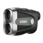 ACEGMET PF2C Golf Rangefinder with Slope, 0.3s Flag Pole Locking Vibration, ±1yd Accuracy, 870 Yards Rechargeable Laser Range Finder Golf, Golf Accessories for Men