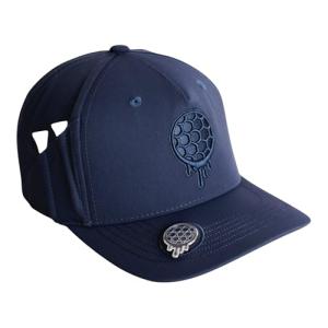 BONK Golf Snapbacks Golf Hats - Tee Holder with Tees & Bill Magnet with Ball Marker - 100% Custom Made - Deep Focus