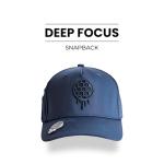 BONK Golf Snapbacks Golf Hats - Tee Holder with Tees & Bill Magnet with Ball Marker - 100% Custom Made - Deep Focus