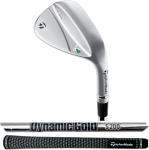 TaylorMade Milled Grind 4 52* HB12, 56* HB14 & 60* HBW13 RAW Wedge Set, Dynamic Gold Stiff Flex