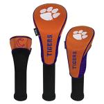 Team Effort Clemson Tigers Set of Three Headcovers orange