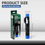 Golf Grip Trainer & Swing Training Aid – Correct Hand Positioning, Improve Swing Consistency & Muscle Memory – Practice Tool for Beginners & Intermediate Golfers Blue